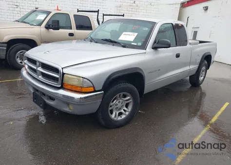 2002 Dodge Dakota Slt z USA, uszkodzony, nr VIN 1B7GL42NX2S517593